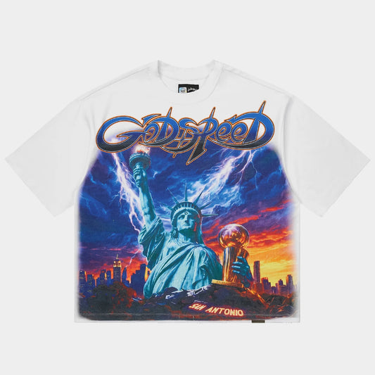 LIBERTY REIGNS T-SHIRT (WHITE)